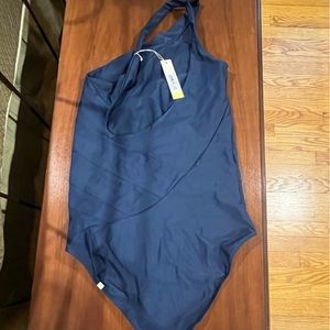 Summersalt Sidestroke Blue Bathing Suit Size 12